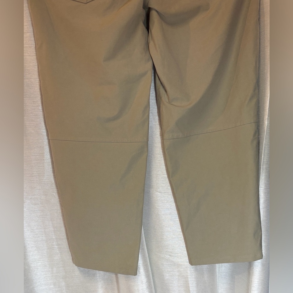 Lululemon ABC Slim Fit Pant Warpstreme Grey Sage 34x26 Custom Hem - Picture 9 of 11